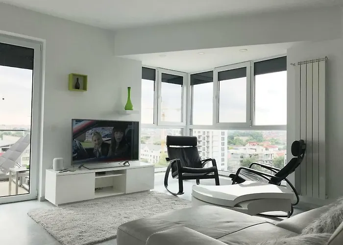 Luxury Westpark 2 With View Bucarest